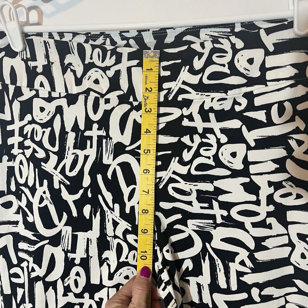 Joseph Ribkoff Women’s Pants Size 8 Black/White Elastic Waist Stretch - Picture 6 of 11